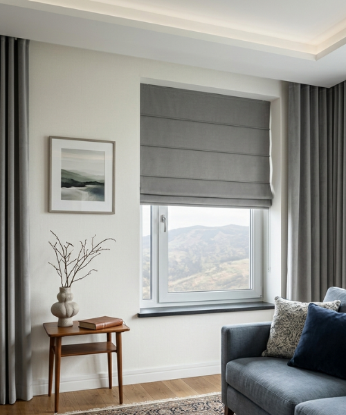 Roleta Rzymska Transparentna